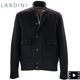 ラルディーニ ブルゾン メンズ 中綿 ビーバーウールカシミヤ スタンドカラーブルゾン LARDINI JESPONGE LRD ACSP67642 999 秋冬新作