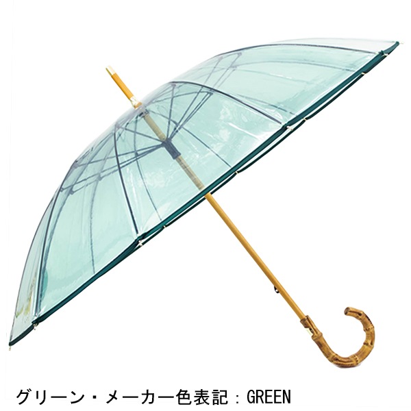 【セール】トラディショナルウェザーウェア 傘 クリア アンブレラ バンブー ビニール傘 TRADITIONAL WEATHERWEAR SLGGO0174 TWW【返品交換不可】