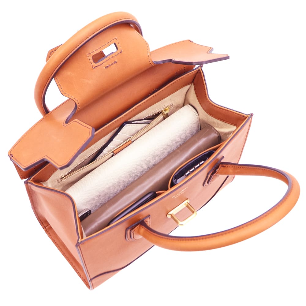 ペッレモルビダ ハンドバッグ 牛革 ミニボストンバッグ フィレンツェコレクション PELLE MORBIDA Firenze PMO-VE014FI PMO TAN/CE 秋冬新作