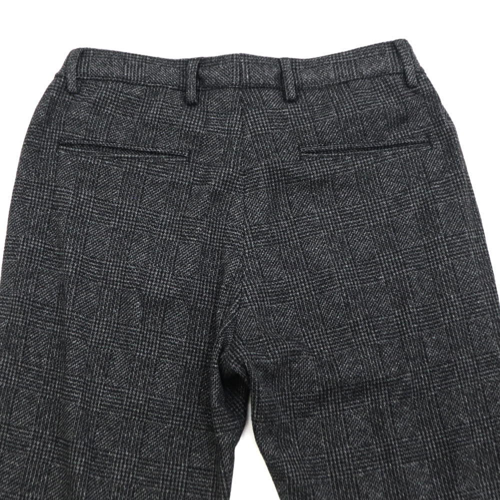 ジャブスアルキヴィオ パンツ メンズ グレンチェック クリースステッチ テーパードパンツ マサッチョ giabsarchivio MASACCIO GBS M1-A5785 41 秋冬新作