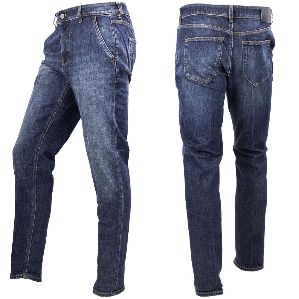 ピーティートリノデニム ストレッチ テーパード デニムスラックス PT TORINO DENIM INDIE PTD C5ZP01Z0 IM6040 MI44 秋冬新作