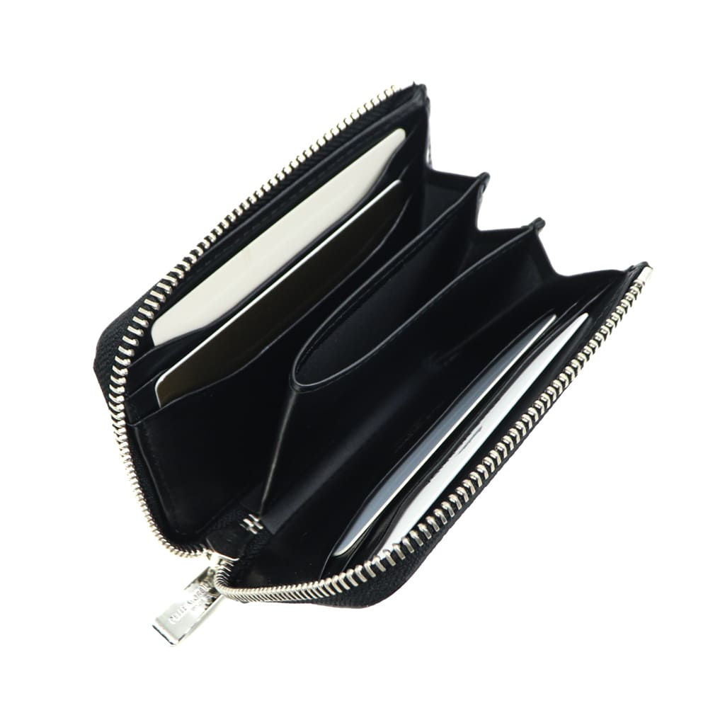ペッレモルビダ 財布 牛革 型押しレザー L字ジップ ミニ財布 コンパクト財布 バルカ PELLE MORBIDA Barca PMO-BA333 PMO