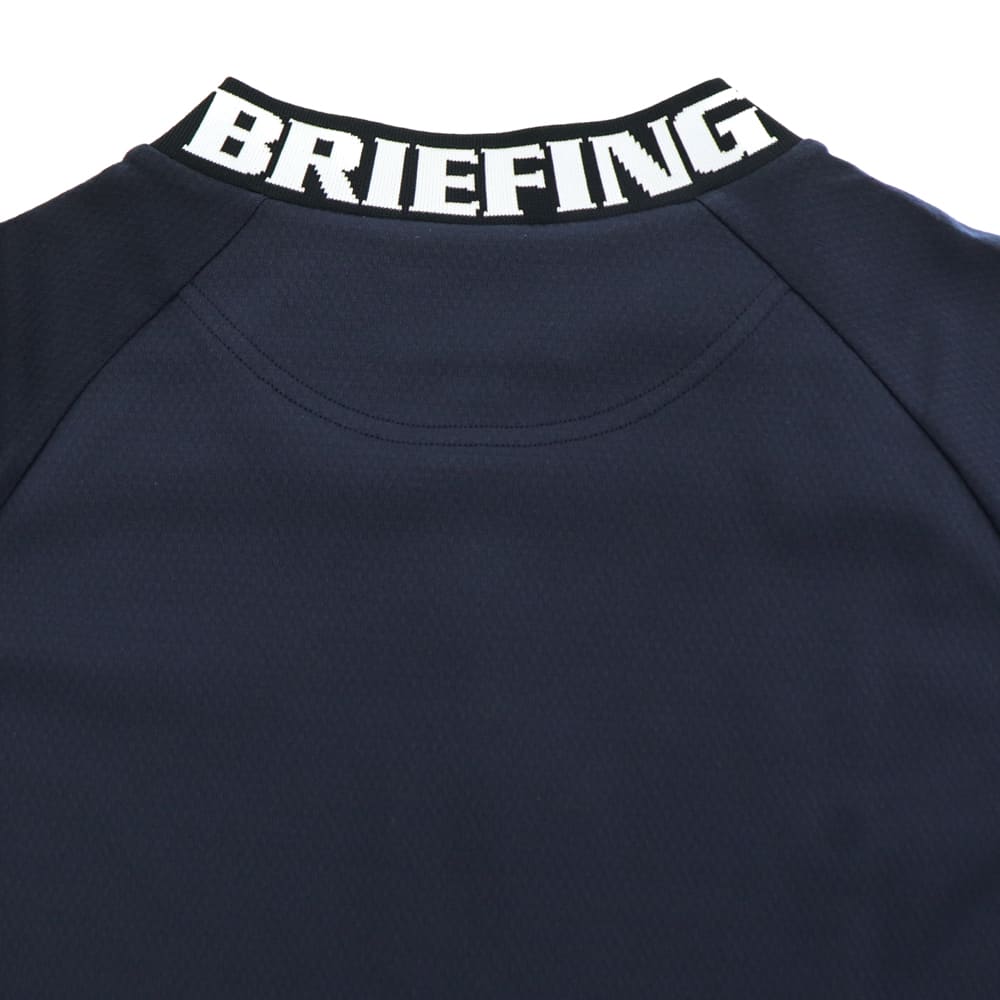 ブリーフィング ゴルフ ウェア メンズ リラックスフィット ネックロゴハイネック BRIEFING GOLF URBAN ATHLETE MS NECK LOGO HIGHNECK RF BRG251M60 BRG 春夏新作