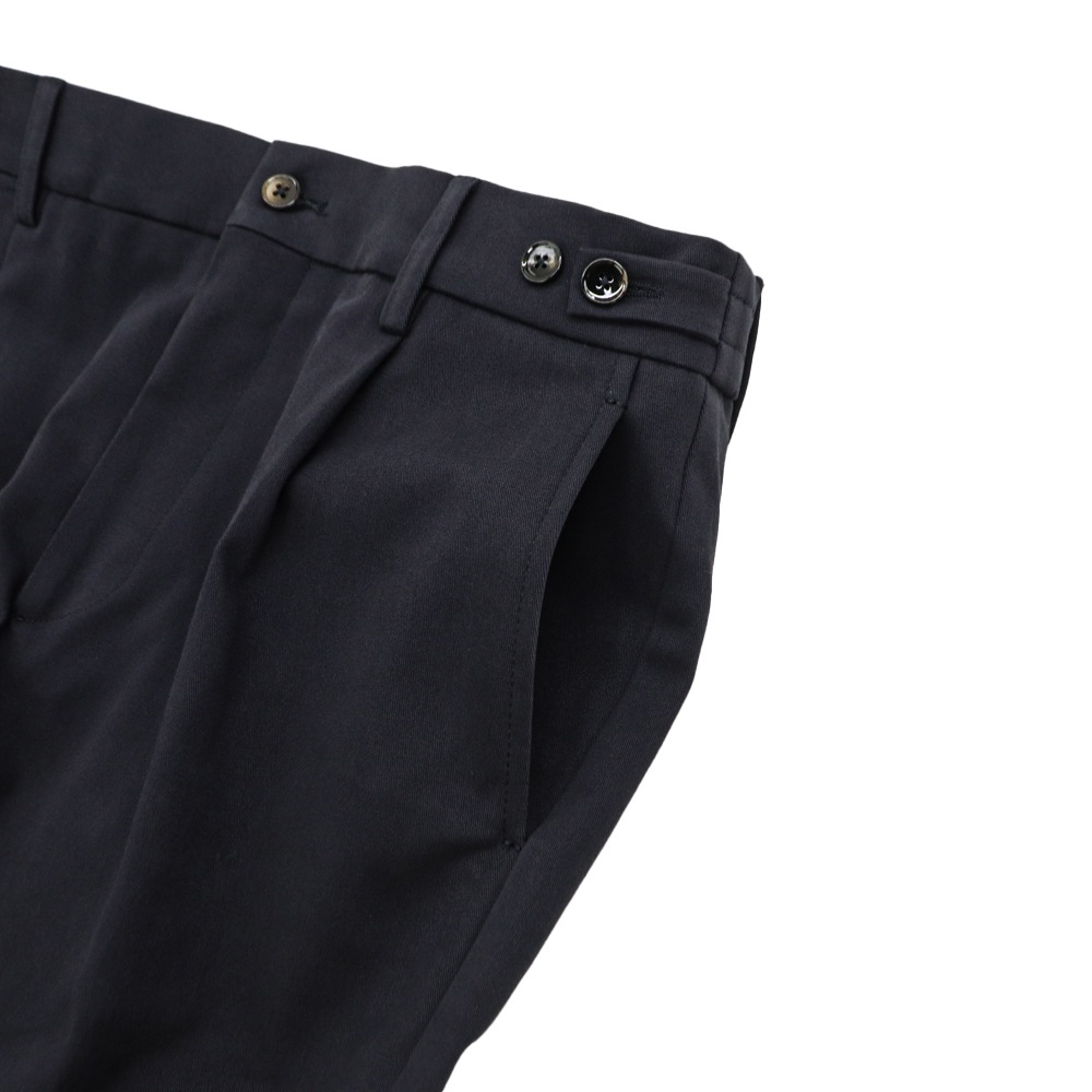 ベルウィッチ パンツ メンズ ウォッシュドストレッチコットン 1タック チノパン ベルト BERWICH BERTO-GD BRW cchino04 秋冬新作