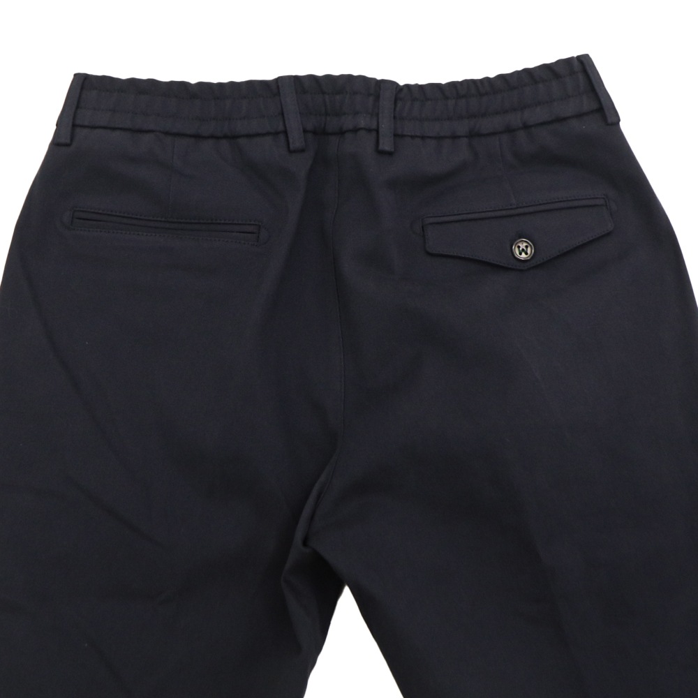 ベルウィッチ パンツ メンズ ウォッシュドストレッチコットン 1タック チノパン ベルト BERWICH BERTO-GD BRW cchino04 秋冬新作