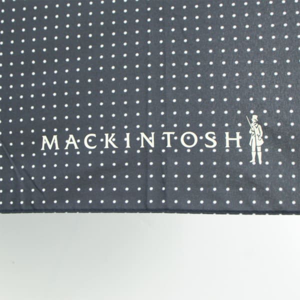 マッキントッシュ 傘 ワンタッチ開閉式 晴雨兼用 折り畳み傘 ドット MACKINTOSH AYR MCT CL0027UBUE