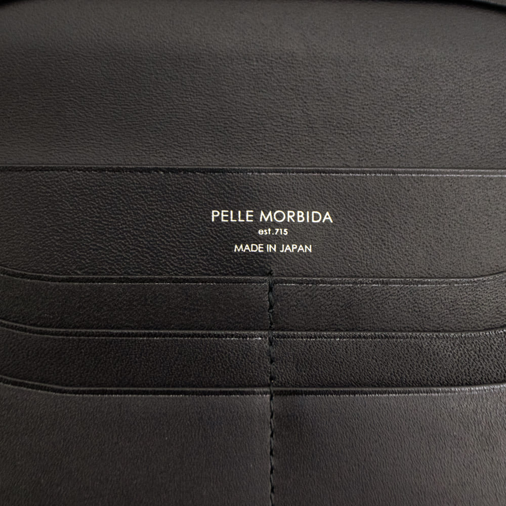 ペッレモルビダ 財布 牛革 フルグレインレザー スリム長財布 バルカ PELLE MORBIDA BARCA PMO-BA608 PMO