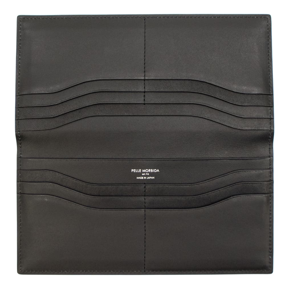 ペッレモルビダ 財布 牛革 フルグレインレザー スリム長財布 バルカ PELLE MORBIDA BARCA PMO-BA608 PMO