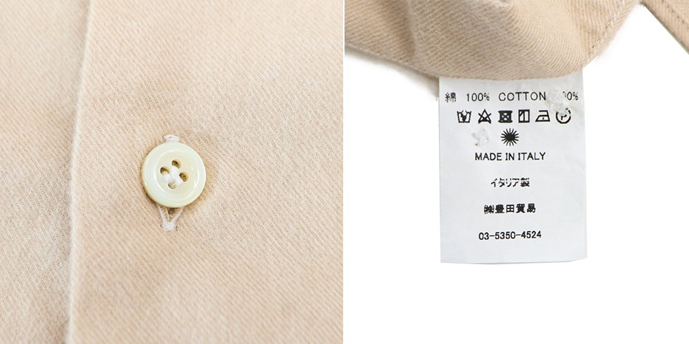 ジャンネット シャツ メンズ コットン ヴィンチフィット フランネルシャツ GIANNETTO VINCI FIT 514600V84 GNT 秋冬新作