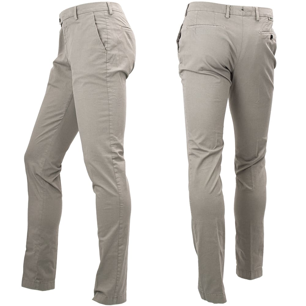 ベルウィッチ パンツ メンズ コットン ギャバジン ストレッチ スリムテーパード チノパン BERWICH JMORELLO-GD BRW TS0001X 秋冬新作