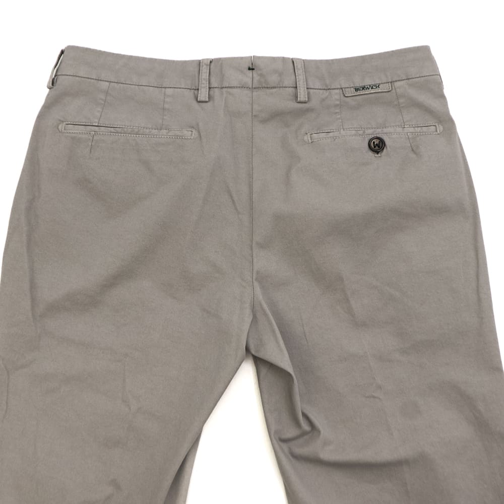 ベルウィッチ パンツ メンズ コットン ギャバジン ストレッチ スリムテーパード チノパン BERWICH JMORELLO-GD BRW TS0001X 秋冬新作