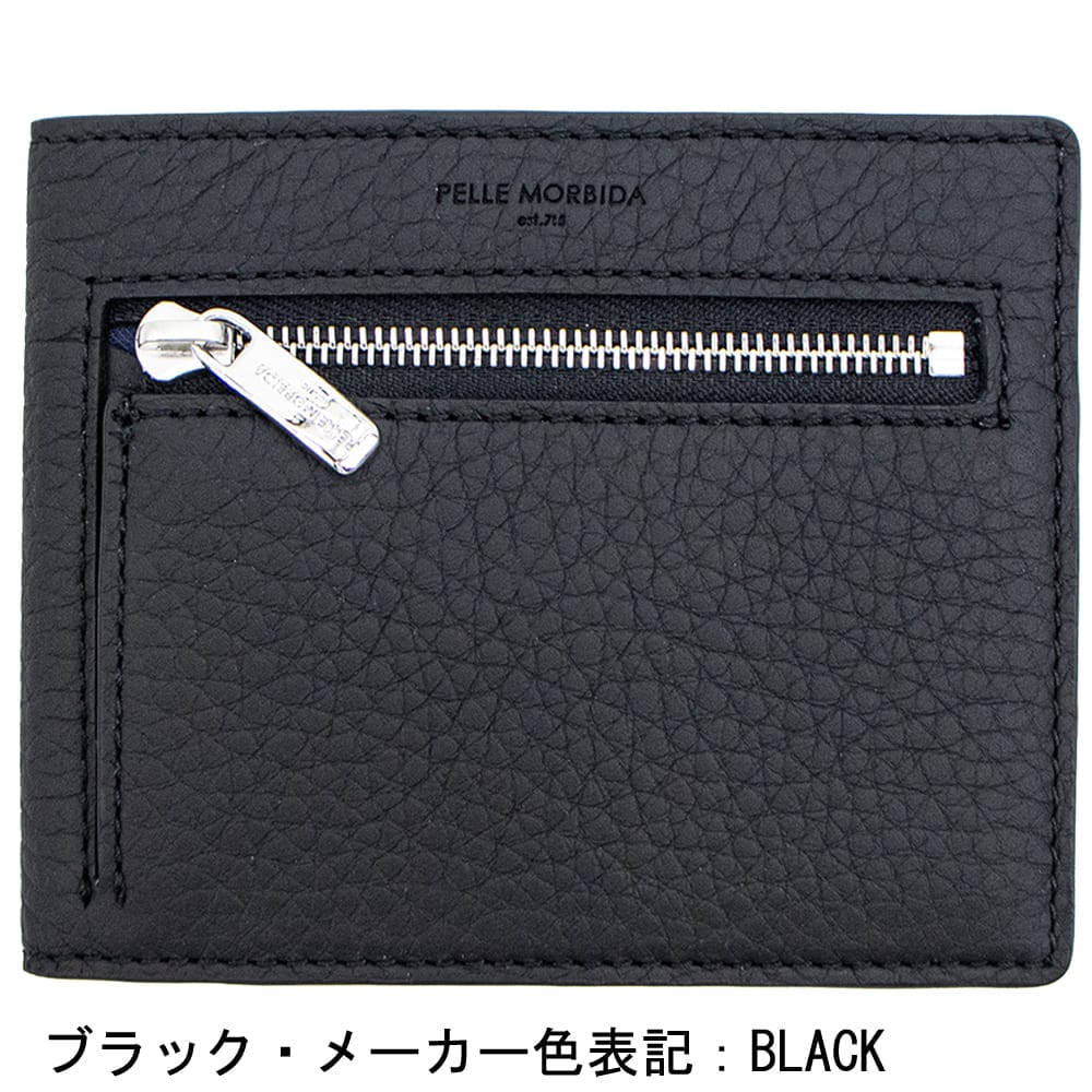 ペッレモルビダ 財布 バルカ フルグレインレザー コンパクトウォレット
