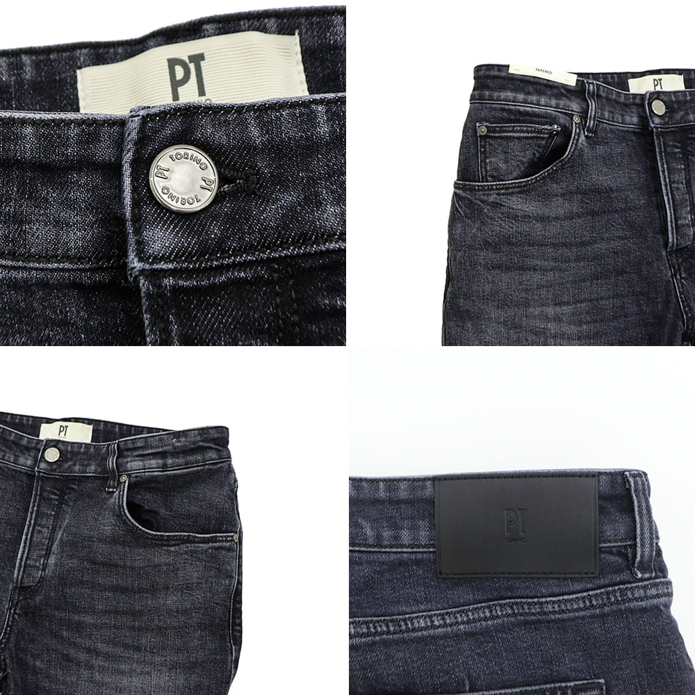 ピーティートリノデニム デニム メンズ ストレッチ テーパードデニム レゲエ PT TORINO DENIM REGGAE PTD C5TP05B0 CA2420 MD10 秋冬新作