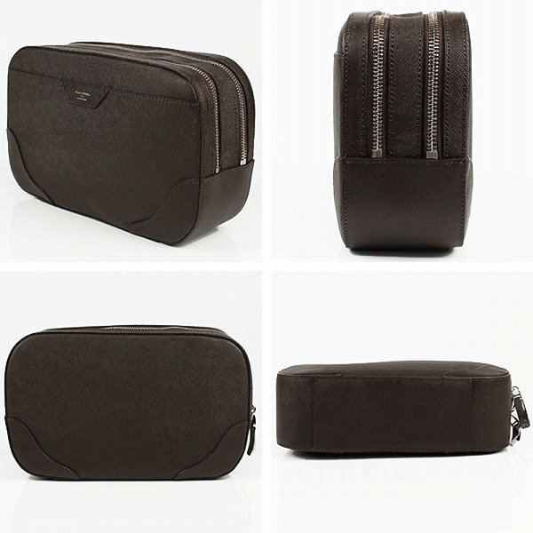 【セール 半額以下】ペッレモルビダ ポーチ CAPITANO キャピターノ 型押しレザー 2ルーム ポーチ PELLE MORBIDA PMO-CA012 PMO【返品交換不可】