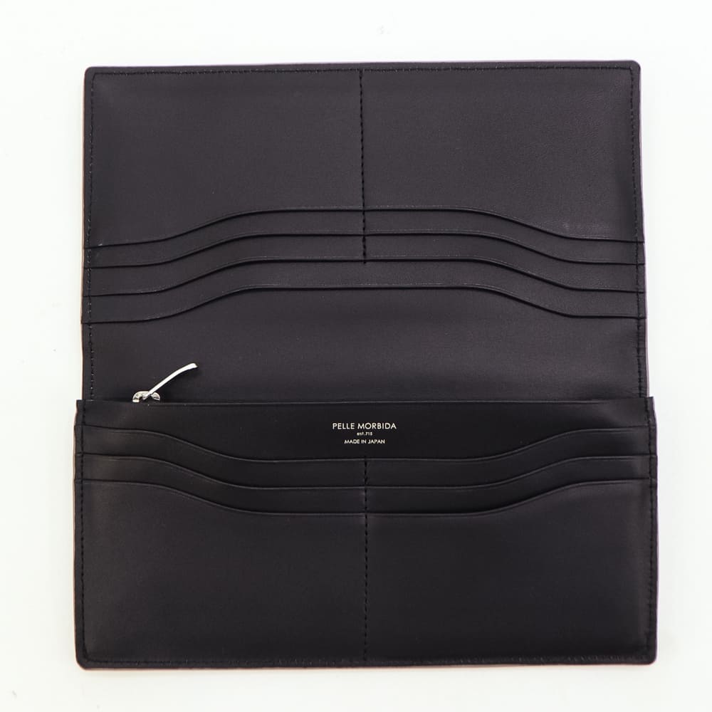 ペッレモルビダ 財布 牛革 フルグレインレザー 小銭入れ付き スリム長財布 バルカ PELLE MORBIDA BARCA PMO-BA610 PMO 秋冬新作