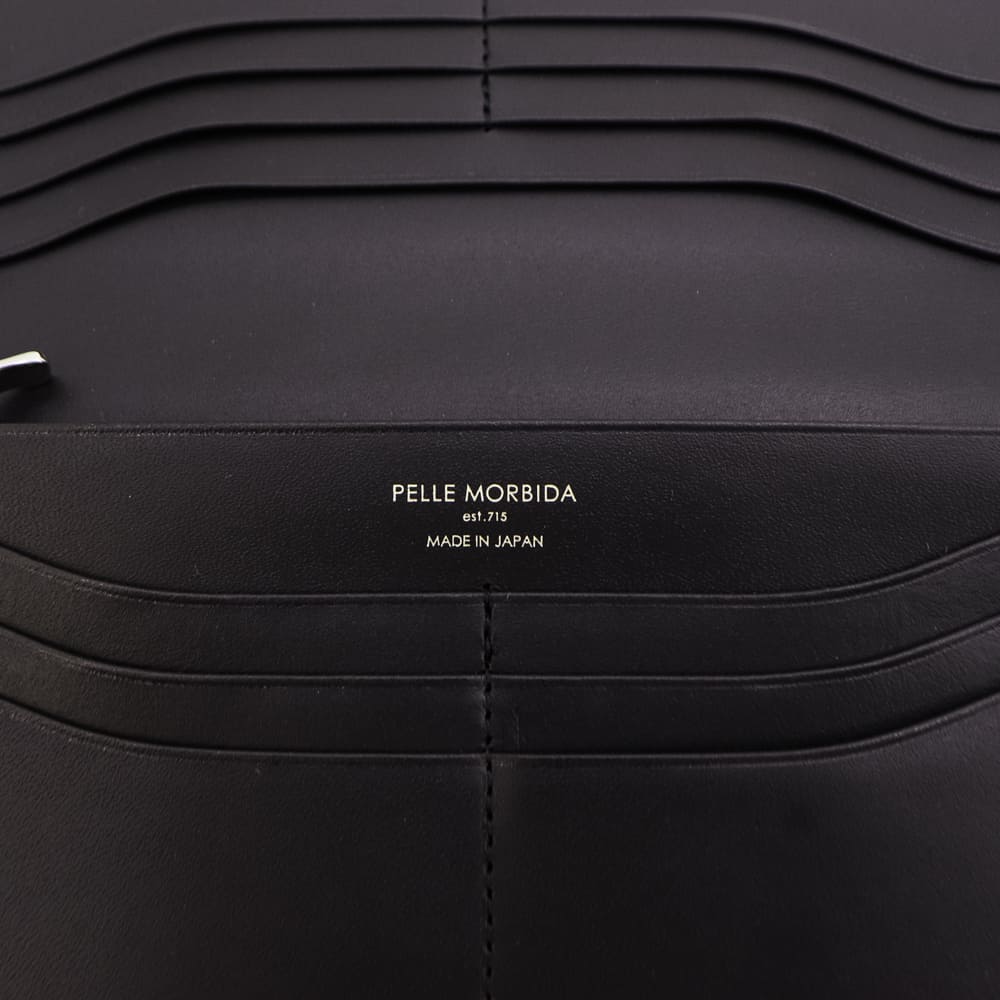 ペッレモルビダ 財布 牛革 フルグレインレザー 小銭入れ付き スリム長財布 バルカ PELLE MORBIDA BARCA PMO-BA610 PMO 秋冬新作
