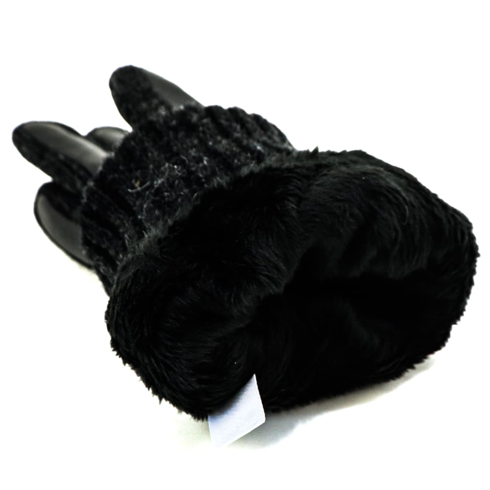 ピアッツアインモーダ 手袋 メンズ ラムレザー ファーライニング