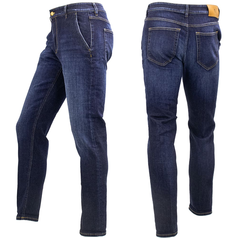 ピーティートリノデニム ストレッチ テーパード デニムスラックス PT TORINO DENIM INDIE PTD C5ZP01Z0 CA5950 MN07 秋冬新作