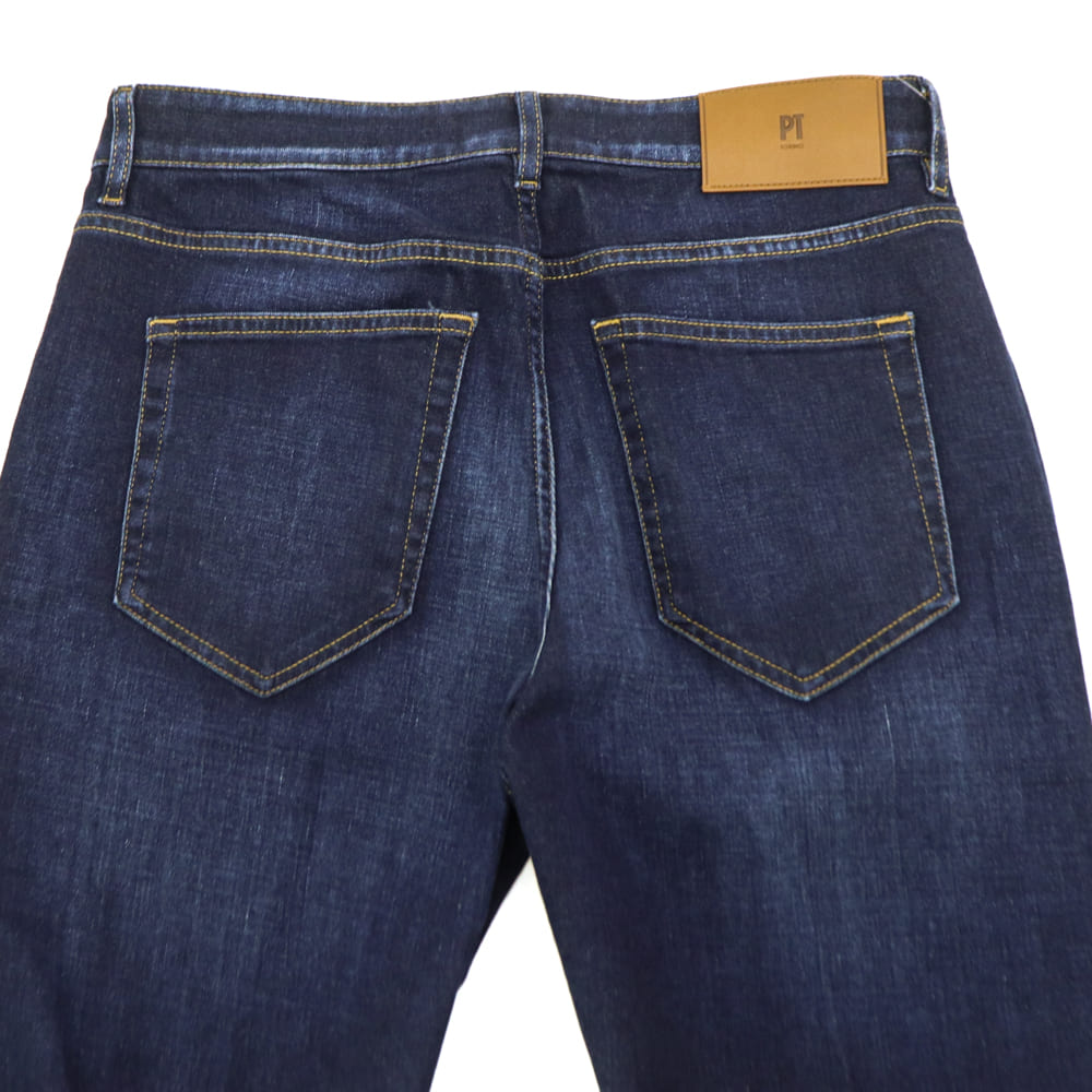 ピーティートリノデニム ストレッチ テーパード デニムスラックス PT TORINO DENIM INDIE PTD C5ZP01Z0 CA5950 MN07 秋冬新作