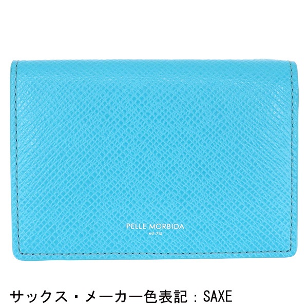ペッレモルビダ 財布 バルカ 型押しレザー 三つ折り財布 BARCA PELLE MORBIDA PMO-BA319