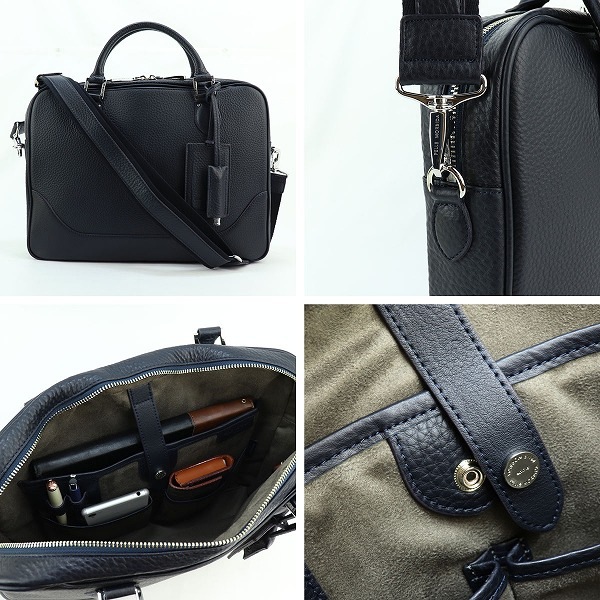 ペッレモルビダ ブリーフケース MAIDEN VOYAGE メイデンボヤージュ シュリンクレザー コンパクト 1ルームブリーフケース PELLE MORBIDA PMO-MBO49 PMO