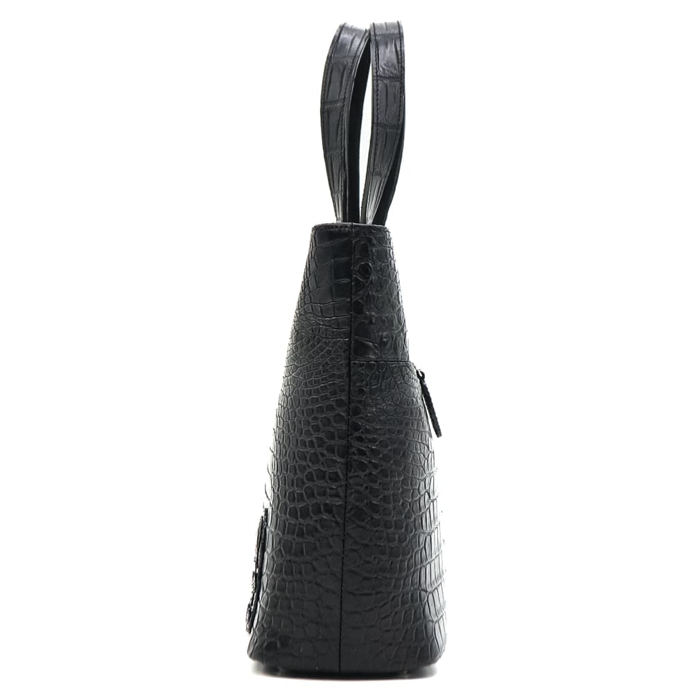 受注生産 ルシアンぺラフィネ バッグ ポロサス クロコダイル レザー ミニトートバッグ LUCIEN PELLAT-FINET LPFCRC-001 LPF 213-39660