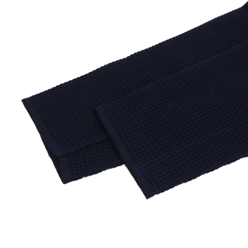 ラルディーニ ジャケット メンズ ワッフル編み ウール ダブル