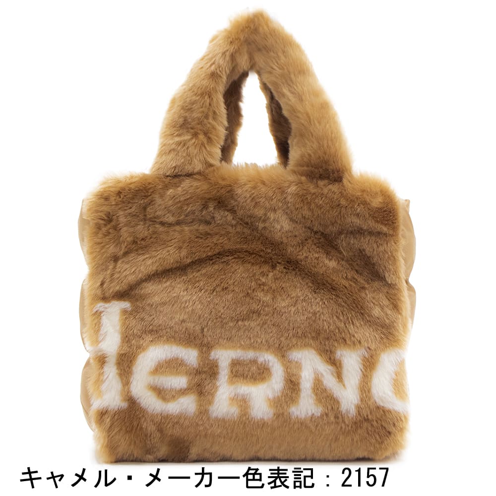ヘルノ バッグ レディース エコファー トートバッグ HERNO BAG00011D 12422 HER 秋冬新作