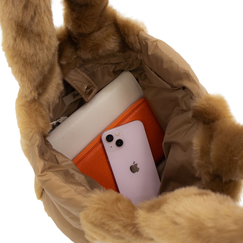 ヘルノ バッグ レディース エコファー トートバッグ HERNO BAG00011D 12422 HER 秋冬新作