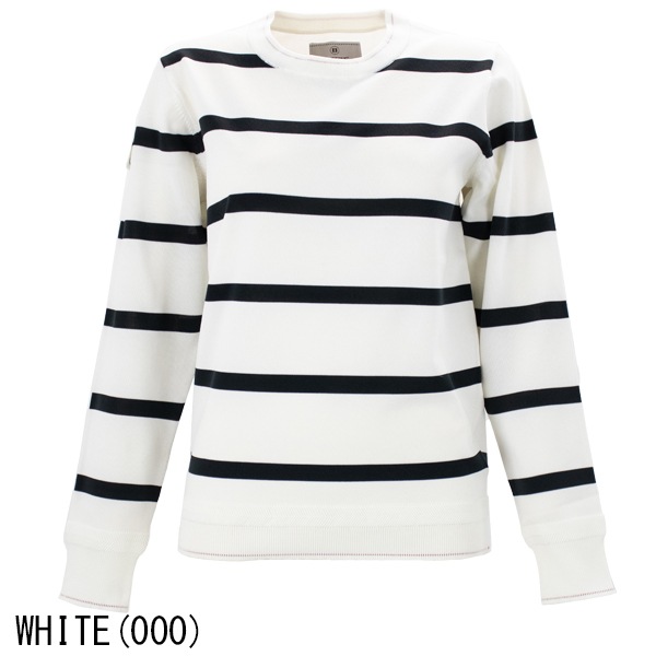 【セール】ブリーフィング ゴルフ ウェア レディース ストライプクルーネックニット BRIEFING GOLF WS WR STRIPE CREW NECK KNIT BRG231W24 BRG 【返品交換不可】