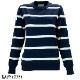 【セール】ブリーフィング ゴルフ ウェア レディース ストライプクルーネックニット BRIEFING GOLF WS WR STRIPE CREW NECK KNIT BRG231W24 BRG 【返品交換不可】