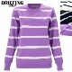 【セール】ブリーフィング ゴルフ ウェア レディース ストライプクルーネックニット BRIEFING GOLF WS WR STRIPE CREW NECK KNIT BRG231W24 BRG 【返品交換不可】