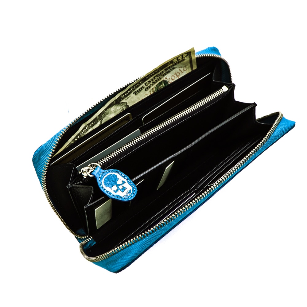 受注生産 ルシアンぺラフィネ 財布 ポロサス クロコダイル 長財布 ロングウォレット コンパクトオーガナイザー LUCIEN PELLAT-FINET LPFCRC-003 LPF 213-39670