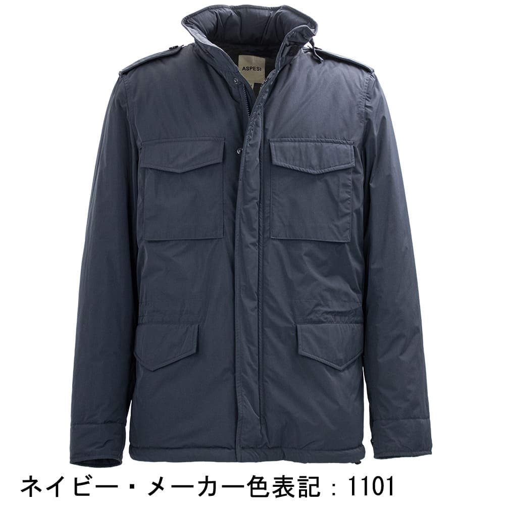 ASPESI M-65 I117 Minifield Vento ブルー M ASPESI アスペジ フィールドジャケット/パッカブルナイロン
