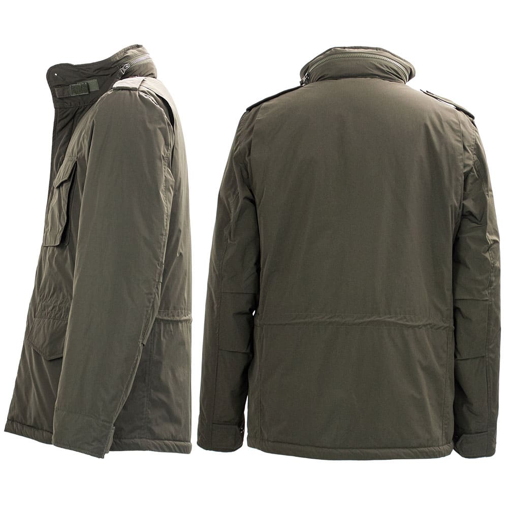 アスペジ ブルゾン メンズ 中綿 パデッド 防水 フィールドジャケット M