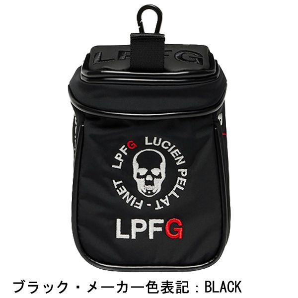 【さち】【正規品】LPFG ルシアンペラフィネ ゴルフ トップス 黒 総柄 LUCIEN PELLAT-FINET LPFG（ルシアン ペラフィネ エルピー