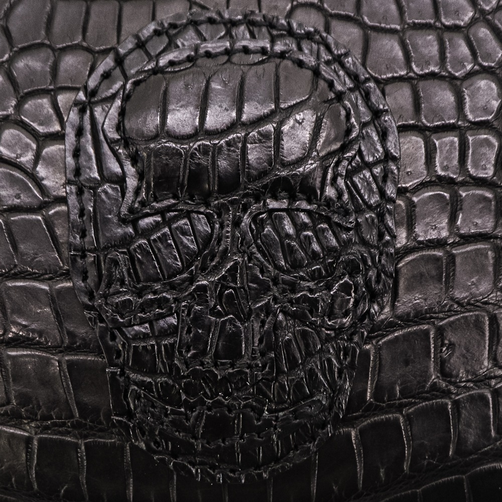 受注生産 ルシアンぺラフィネ 財布 ポロサス クロコダイル L字ファスナー コンパクト財布 ミニ財布 スマートウォレット LUCIEN PELLAT-FINET LPFCRC-004 LPF 213-39671