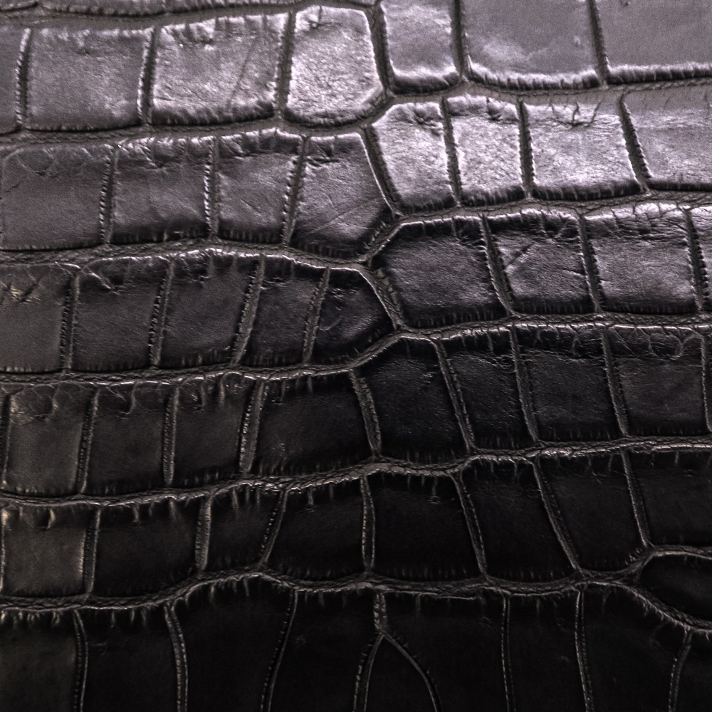 受注生産 ルシアンぺラフィネ 財布 ポロサス クロコダイル L字ファスナー コンパクト財布 ミニ財布 スマートウォレット LUCIEN PELLAT-FINET LPFCRC-004 LPF 213-39671