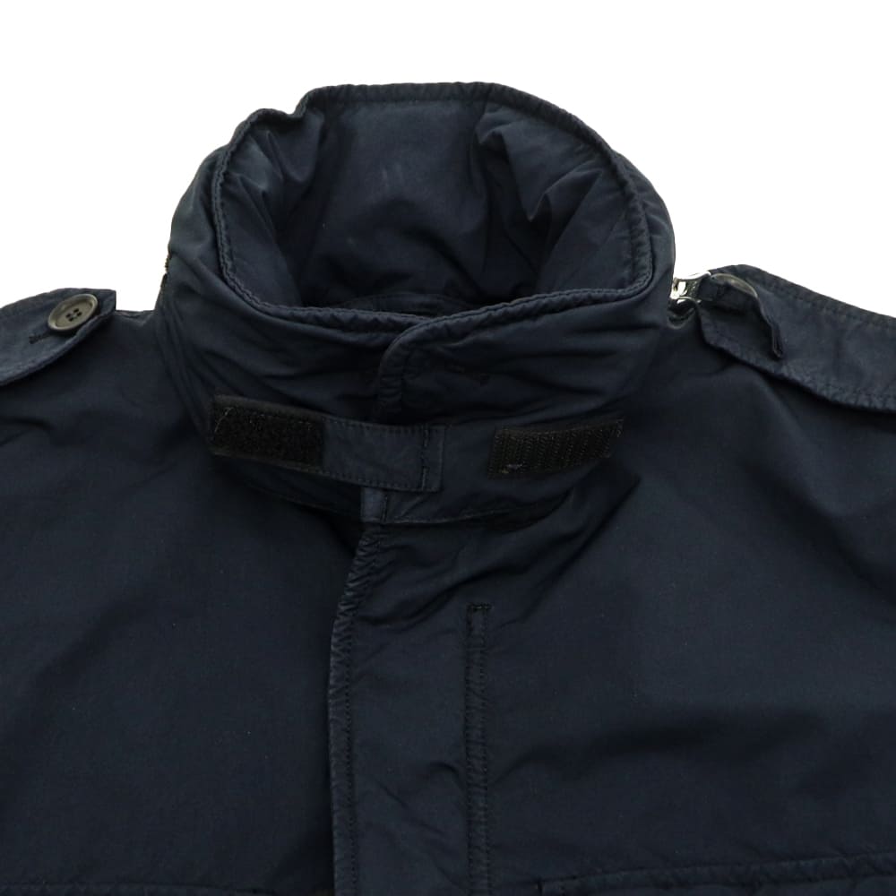 アスペジ ブルゾン メンズ 中綿 パデッド ガーメントダイ フィールド