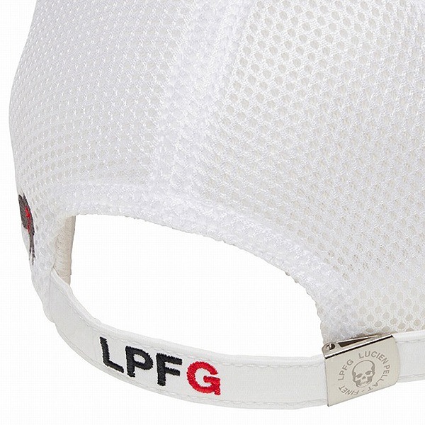 LPFG LUCIEN PELLAT-FINET バイザー 白(マーカー付) LPFG LUCIEN PELLAT-FINET バイザー 白(マーカー付)