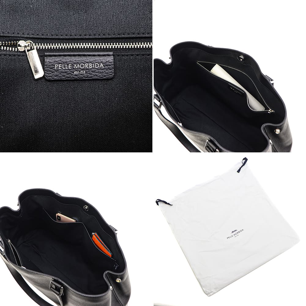 ペッレモルビダ バッグ 撥水 牛革 シュリンクレザー トートバッグ コローレ PELLE MORBIDA Colore PMO-ST013 PMO 秋冬新作
