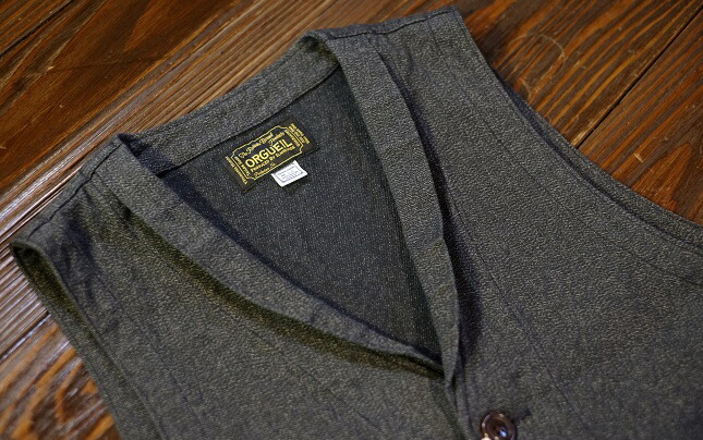 ORGUEIL オルゲイユ【OR-4009】【Gilet】ジレ ベスト 3ピース