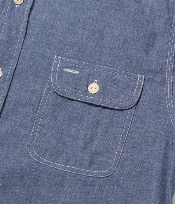 SUGAR CANE シュガーケーン 【SC27850】【CHAMBRAY L/S WORK SHIRTS