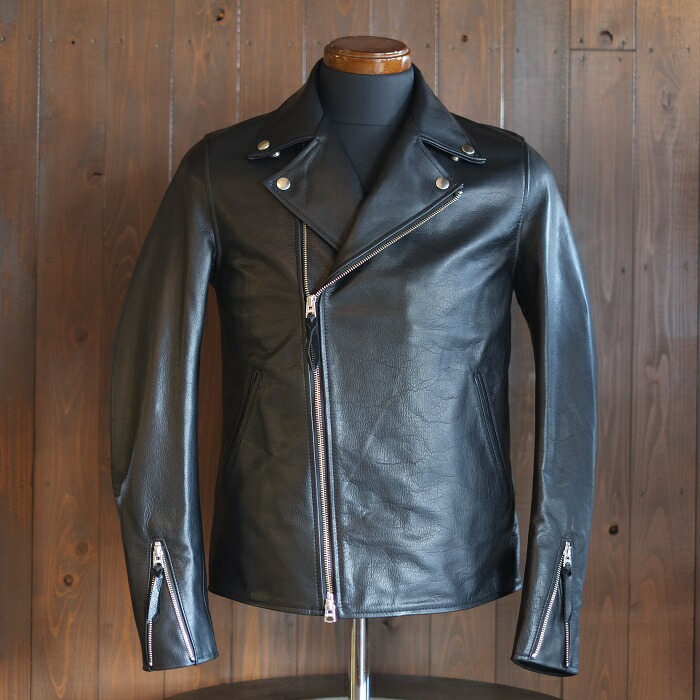 Y2LEATHER レザージャケット 38 Y'2 LEATHER ワイツーレザー【SR-38】【STEER OIL DOUBLE RIDERS