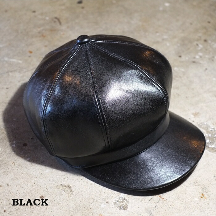 ブルーブックス　キャスケット　ホースレザー　Lサイズ　BLACK ブルーブックス キャスケット ホースレザー Lサイズ BLACK Blue