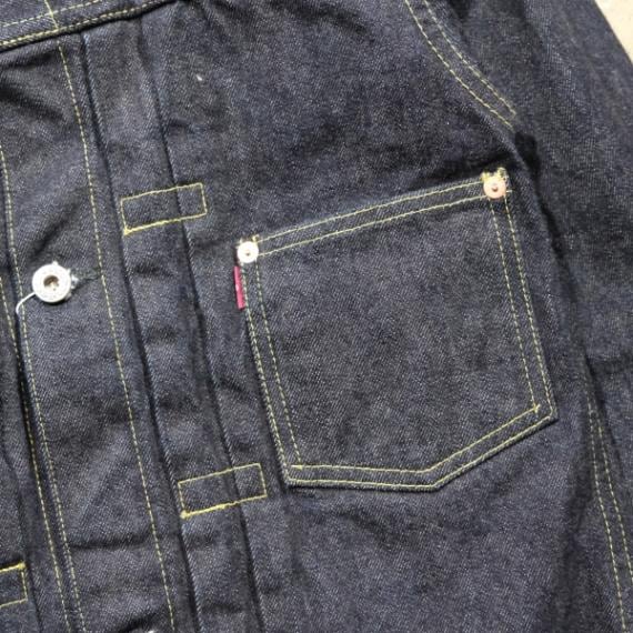 激レア★　秋のデニム育成にぜひ！　美品　TCB 大戦　S40's　赤タブ TCB jeans ティーシービージーンズ【S40's Jacket】≪赤タブ