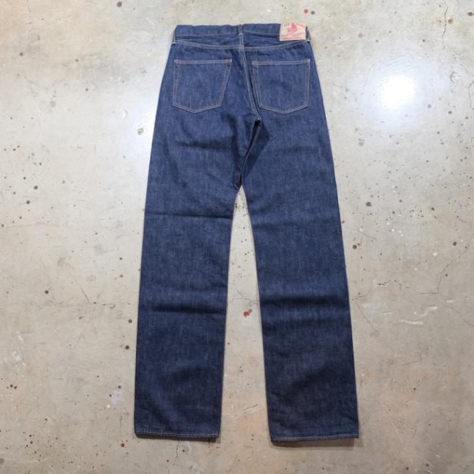 TCBジーンズダークブルー ストレートデニム裾上げアリ34インチ TCB jeans ティーシービージーンズ 【TCB jeans 50's】 デニム 50s