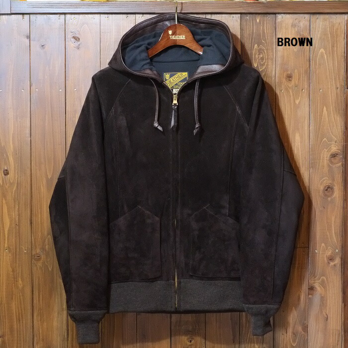 Y'2 Leather ステアハイド レザーパーカー 脱着フード ブラック 42 Y'2 LEATHER ワイツーレザー STEER OIL HOODED PARKA BLACK ステア