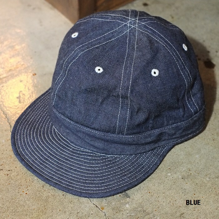 used☆ウエストライド☆デニムキャップ☆M WESTRIDE ウエストライド【ARMY CAP DENIM】デニムアーミーキャップ