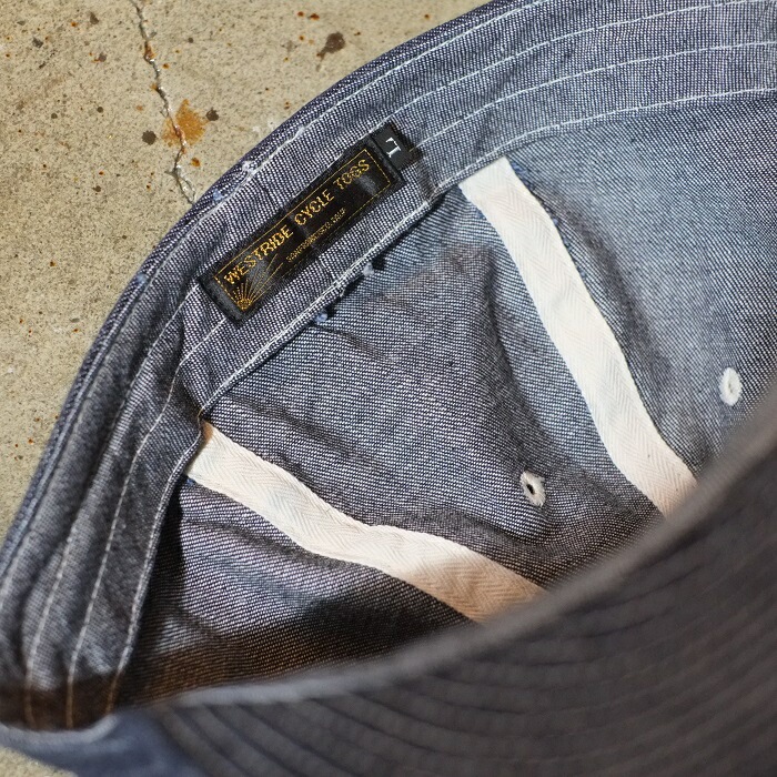 WEST RIDE ウエストライド【ARMY CAP DENIM】デニムアーミー